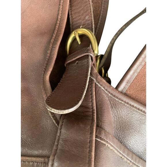 Vintage Coach Mahogany Brown Whitney Bag Excellent Condition - Picture 8 of 9